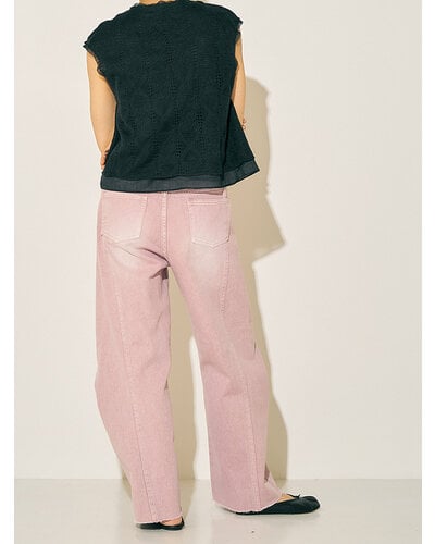 YENN イエン 25ss 春夏ご予約】 KNEE TUCK DENIM PT 
