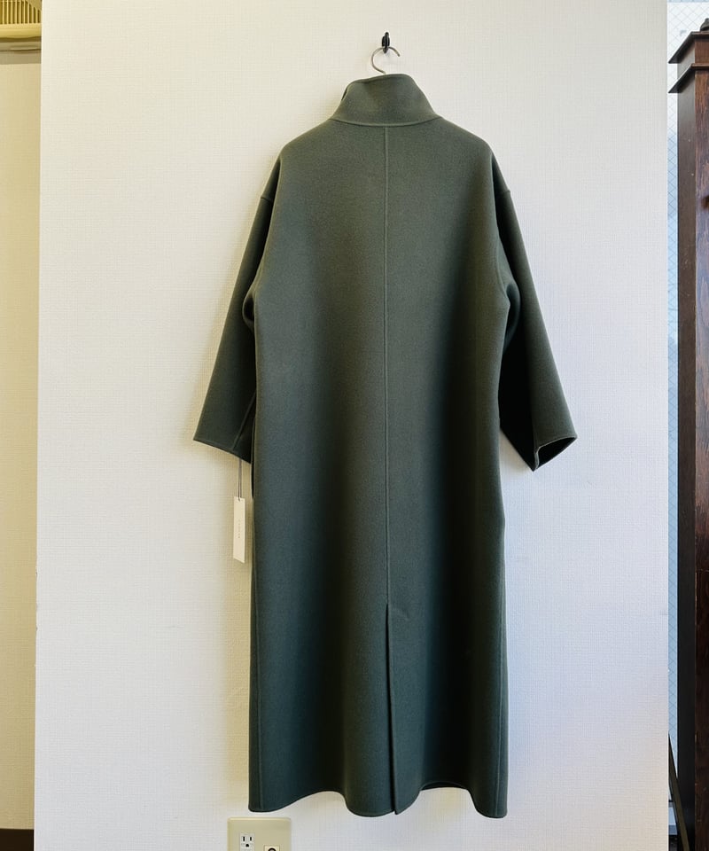 yuni ウール ロングダッフルコート　オリーブ yuni ウール ロングダッフルコート オリーブ yuni ウール ロング