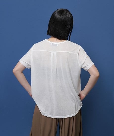 ★オトク早割ご予約★  シアー天竺フレアT 601471 cyantokyo  003-2605