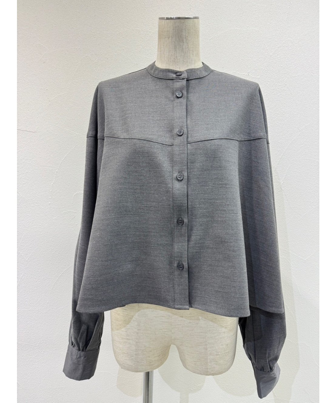 CYAN tokyo シアントウキョウ　ワッフルシアードルマリンジャケットグレー CYAN tokyo シアントウキョウ ワッフルシアードルマリンジャケット