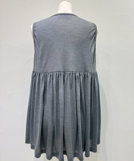 ★オトク早割ご予約★  シアー天竺バックギャザータンク 601458 601459 cyantokyo  003-2604