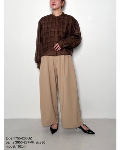 N.chon様オーダー品 CHIGNON シニオン 25秋冬ご予約】 ﾁｪｯｸｵｰｶﾞﾝｼﾞｰSH 1755