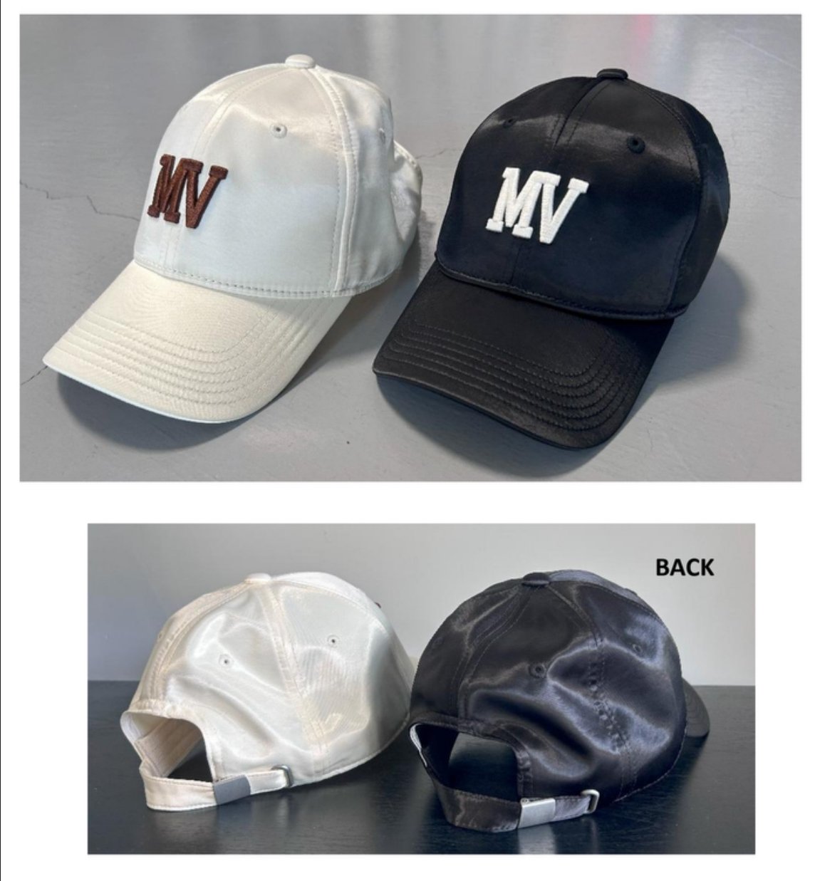 MARGAUX マルゴー 25秋冬ご予約】 サテンMVキャップ MG CP - 2512