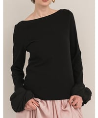 ★ミュール26秋ご予約★  シュシュスリーブ TOPS  M263- 88115 mewl  039-2608