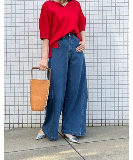 スーパーワイドdenim   【Mewl  ミュール 26春ご予約】　  M261- 33017   2602b-039
