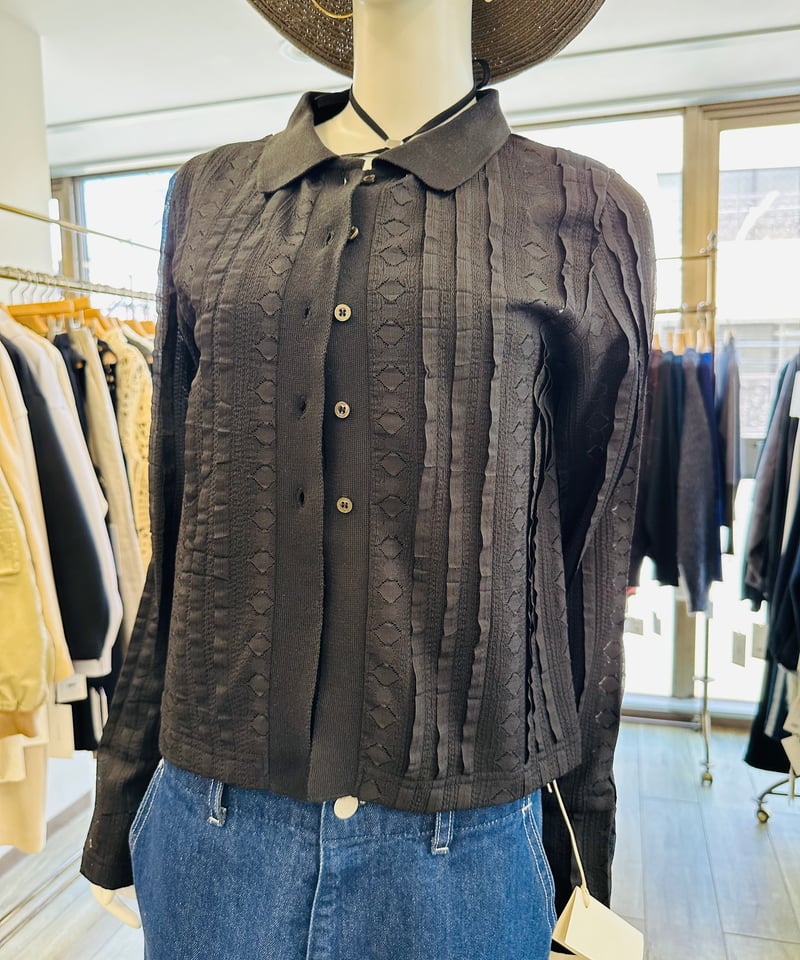 CLOCHE クロッシェ hwyl ヒューイル 25春夏ご予約】 襟付きレース CLOCHE クロッシェ hwyl ヒューイル 25春夏ご予約】 襟付きレース