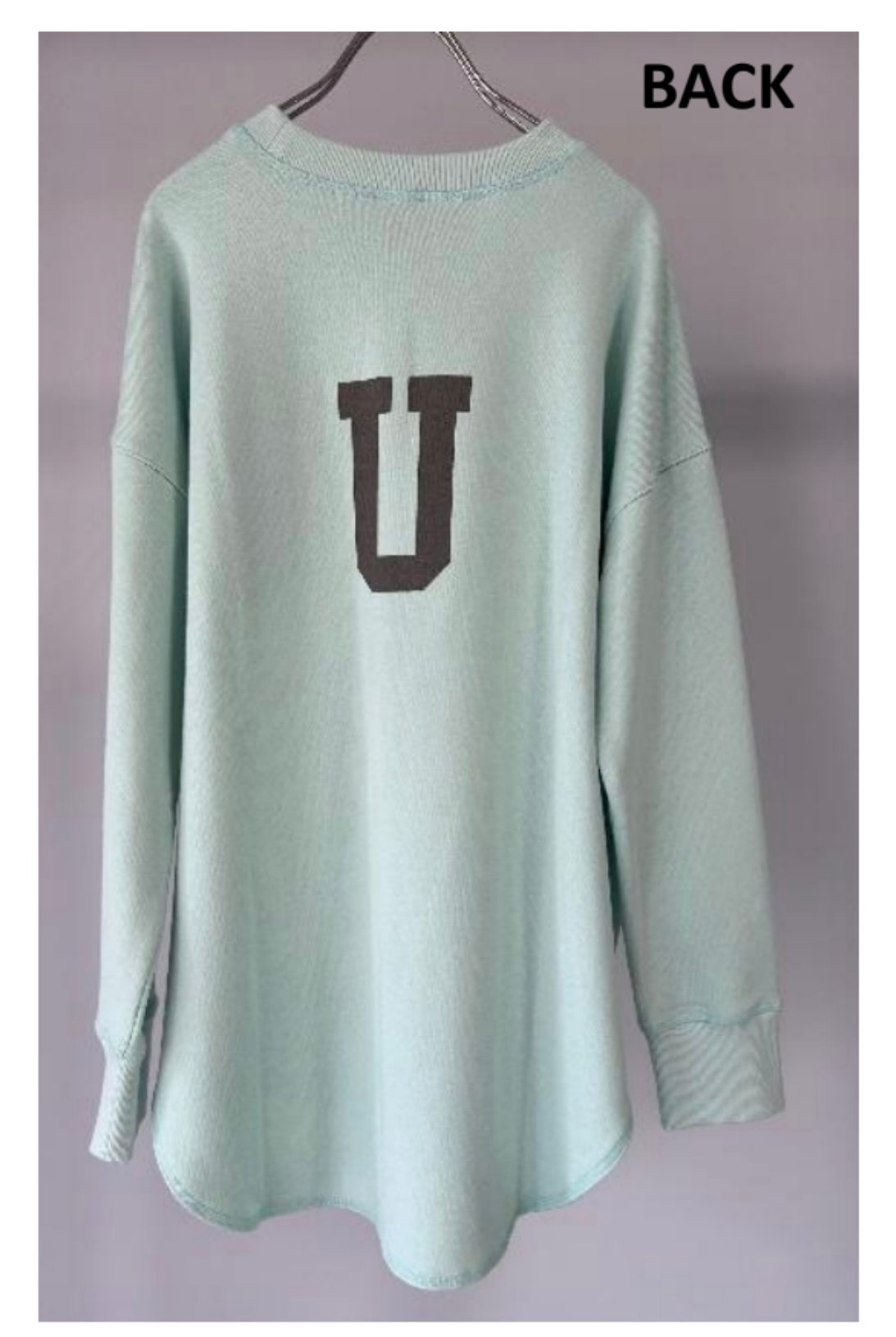 MARGAUX マルゴー 25秋冬ご予約】 BACKロゴスウェットプルオーバー MG C