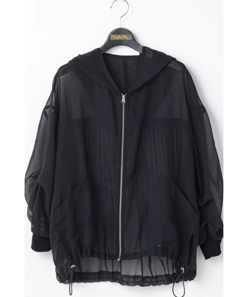 Lallia Mu フード ジャケット ブルゾン 38 M Lallia Mu フード ジャケット ブルゾン 38 M