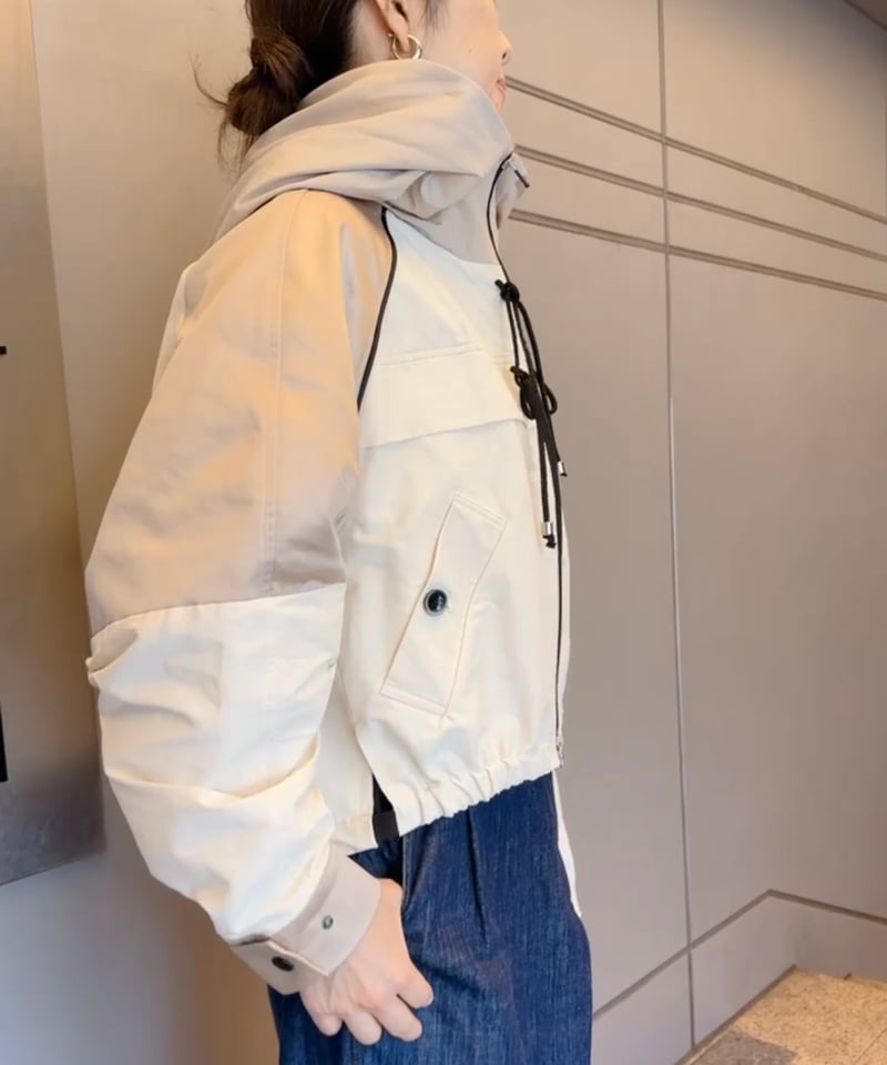 Lallia Mù ラリア・ムー 25春夏ご予約】 クロップドミリタリー Lallia Mù ラリア・ムー 25春夏ご予約】 クロップドミリタリー