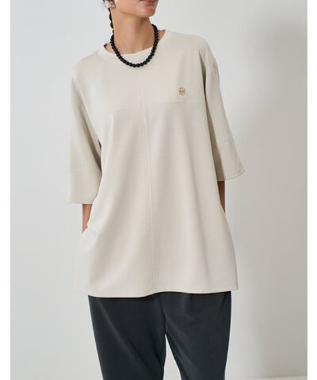 STITCH WORK TEE    （setup対応）【yenn  イエン　25春ご予約】  Y261- 82020  2602abc-039