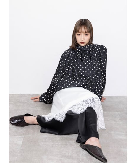 ★オトク早割ご予約★マルゴー　ヘムレースskirt  margaux  MG SK 26097 -A 2607c-008
