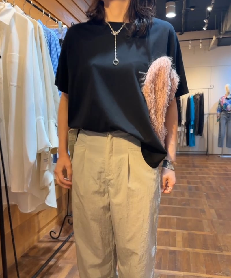☆Heart fringe Tee MHP CT- | BlueOnionStore