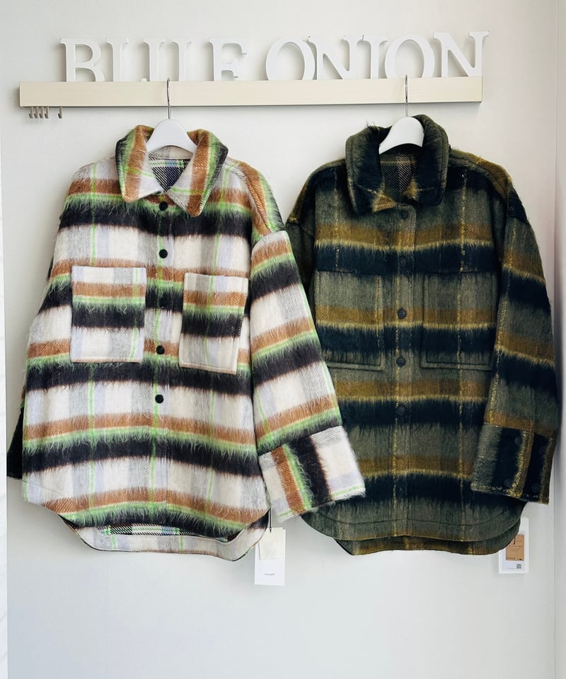 チェックシャギーCPOジャケット WGN4908 | BlueOnionStore チェックシャギーCPOジャケット WGN4908 | BlueOnionStore
