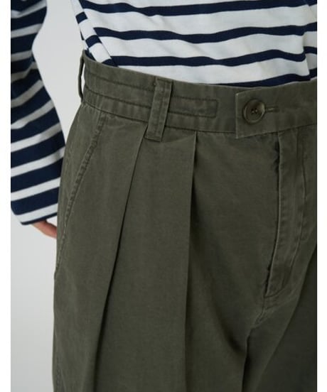 ウォッシュドチノ pants   【CHIGNON   シニオン　26春ご予約】  3261- 045 bt      2602b
