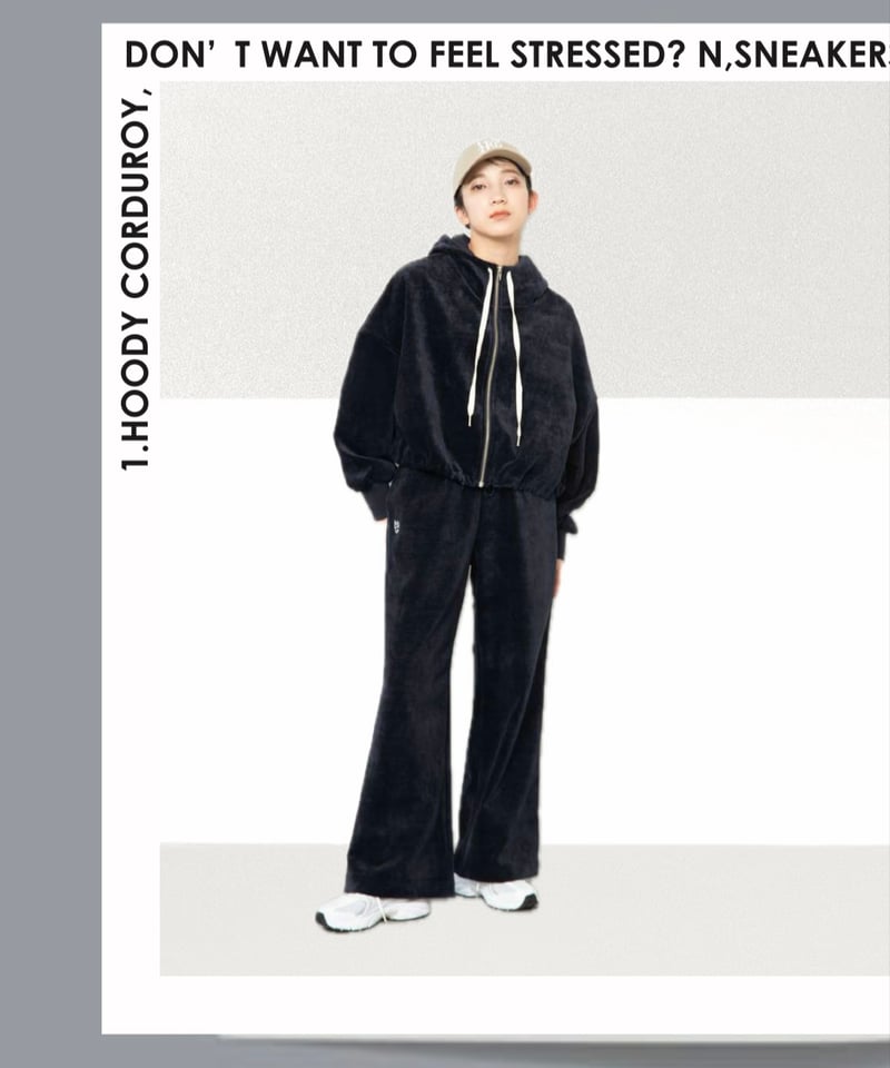 MARGAUX マルゴー 24秋ご予約】 corduroy wide logo pant MARGAUX マルゴー 24秋ご予約】 corduroy wide logo pant