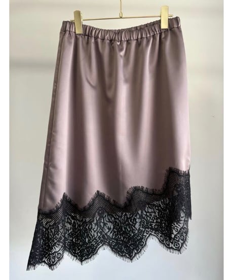 ★オトク早割ご予約★マルゴー　ヘムレースskirt  margaux  MG SK 26097 -A 2607c-008