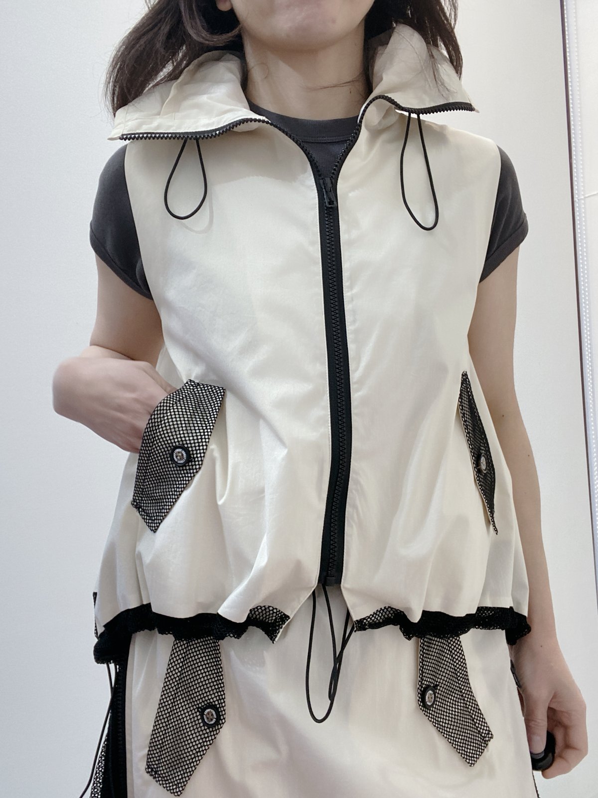 支給品　サーマルベスト　NW　EF Education-Nippo　裏起毛　ジレ 支給品サーマルベストNWEF Education-Nippo裏起毛ジレ