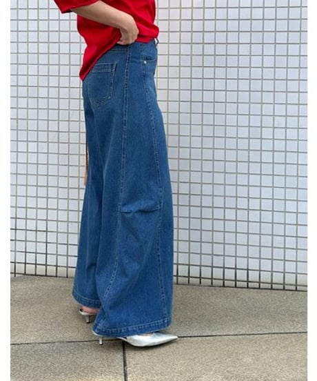 スーパーワイドdenim   【Mewl  ミュール 26春ご予約】　  M261- 33017   2602b-039
