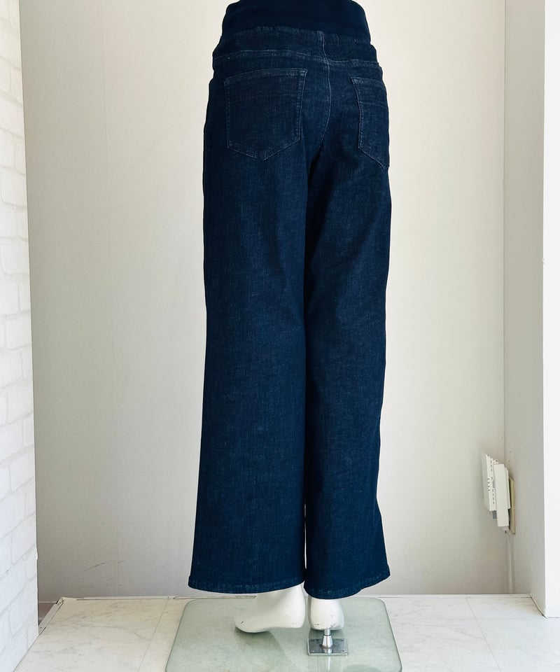 うむむ パイピングイージーwideデニム 436656 | BlueOnionStore