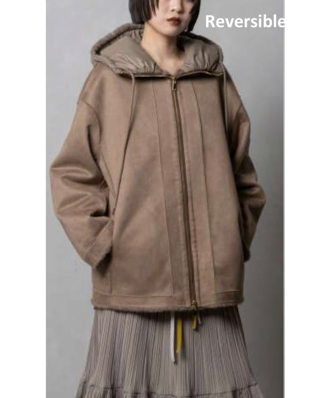 ☆オトク早割ご予約☆《マルシャルテル》 Reversible Coat ZMT 264 CO ☆オトク早割ご予約☆《マルシャルテル》 Reversible Coat ZMT 264 CO