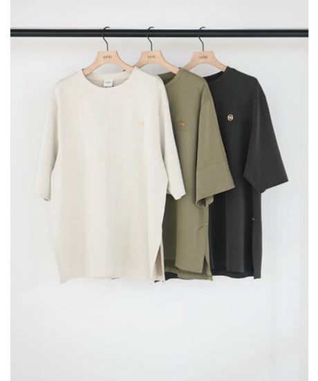 STITCH WORK TEE    （setup対応）【yenn  イエン　25春ご予約】  Y261- 82020  2602abc-039