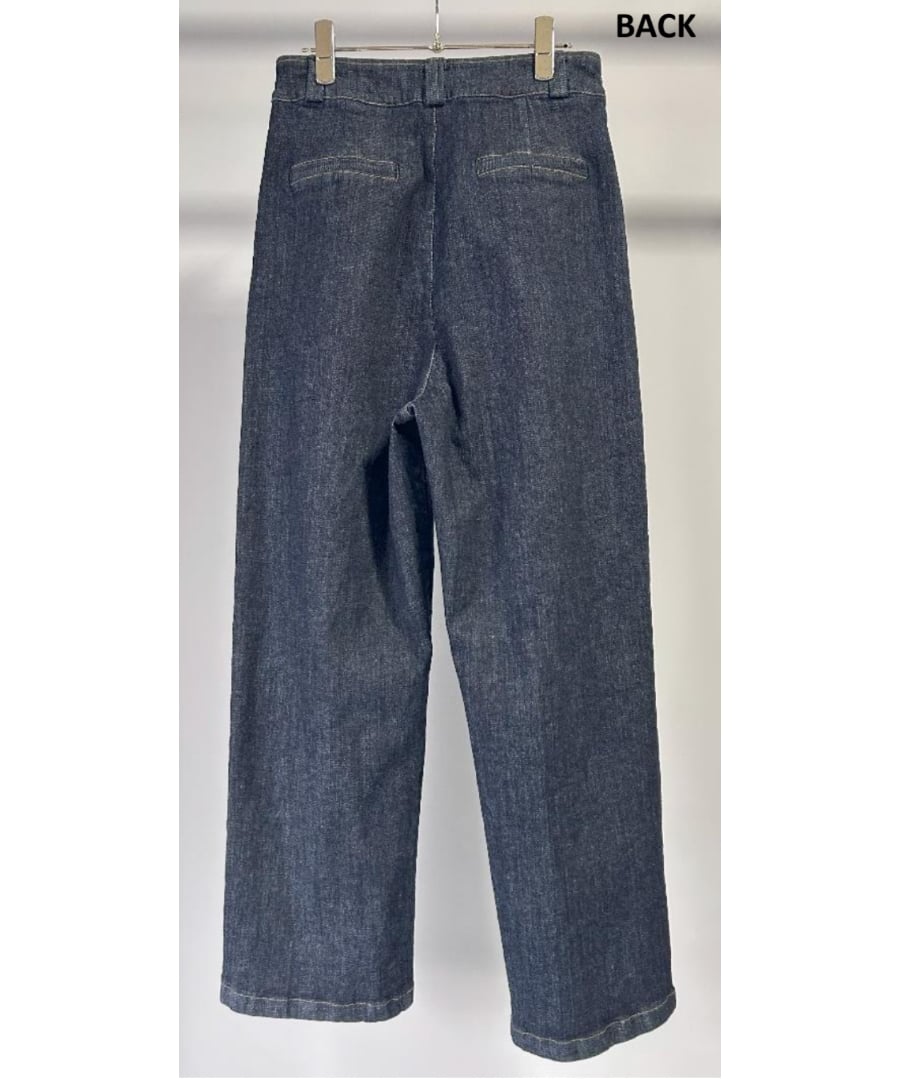 MARGAUX マルゴー 25春ご予約】 side belt denim pants M 