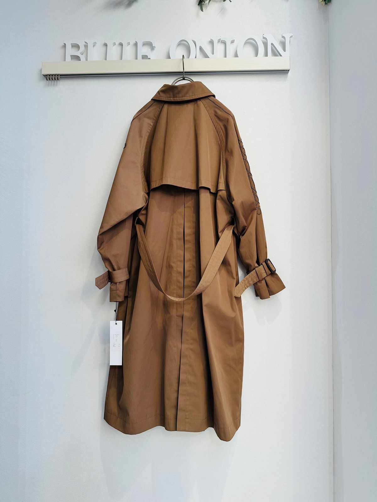 MARGAUX マルゴー 24春ご予約】 Cord Embroidery TrenchC