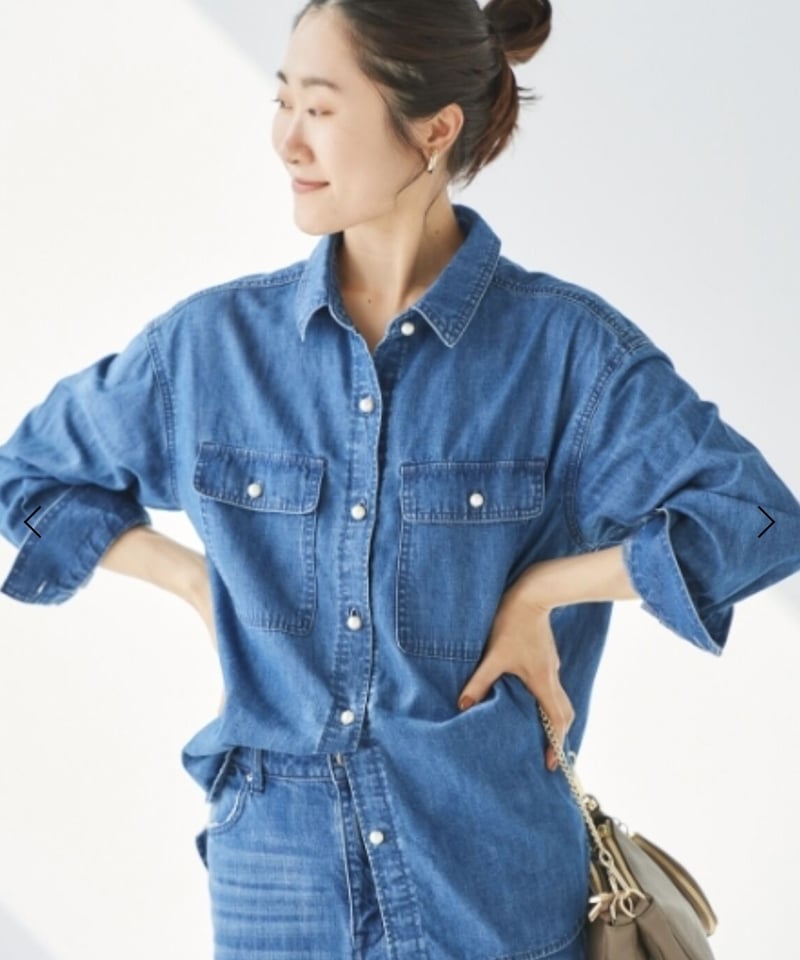 パールボタンデニムシャツ 3037036604 | BlueOnionStore パールボタンデニムシャツ 3037036604 | BlueOnionStore
