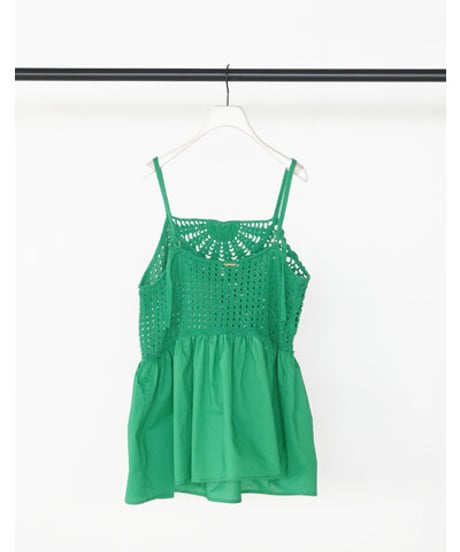 ◇ご予約◇  モチーフニットcamisole 9562- 391 KK chignon 26ss04