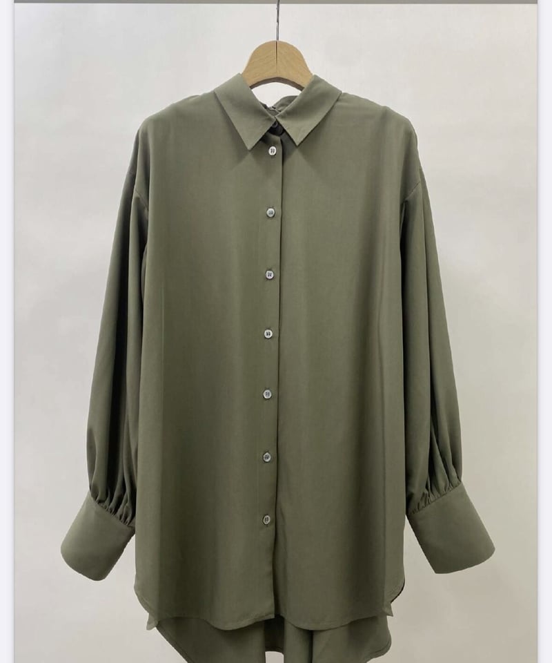 クリアクロスバックギャザーシャツ M18401 | BlueOnionStore クリアクロスバックギャザーシャツ M18401 | BlueOnionStore