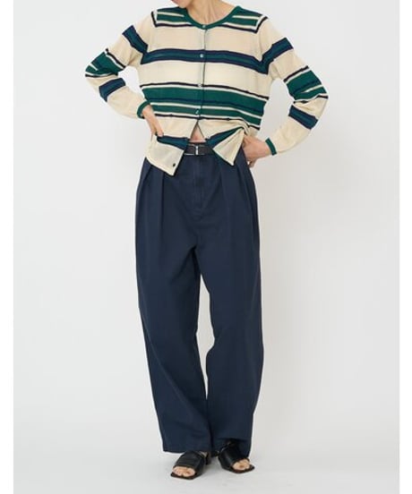 ウォッシュドチノ pants   【CHIGNON   シニオン　26春ご予約】  3261- 045 bt      2602b