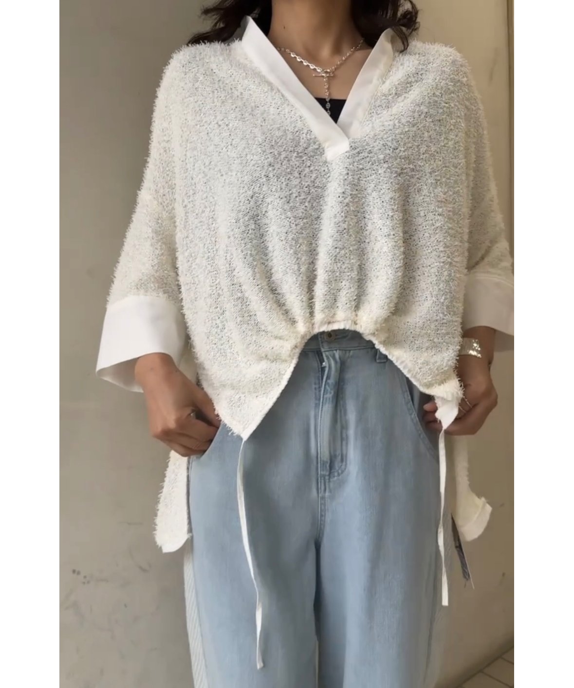 CYAN tokyo シアントーキョー 25春夏ご予約】 パイルフリンジ CYAN tokyo シアントーキョー 25春夏ご予約】 パイルフリンジ