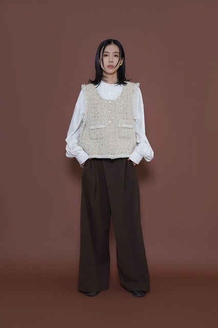 CYAN tokyo シアントーキョー 25秋冬ご予約】 ランダムラメツイード