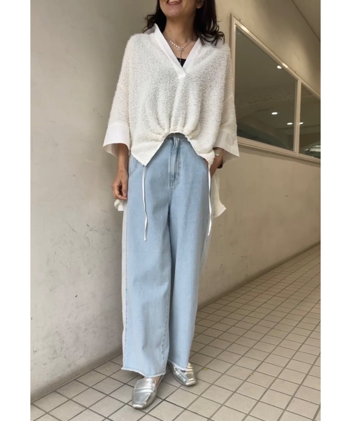 CYAN tokyo シアントーキョー 25春夏ご予約】 パイルフリンジ CYAN tokyo シアントーキョー 25春夏ご予約】 パイルフリンジ