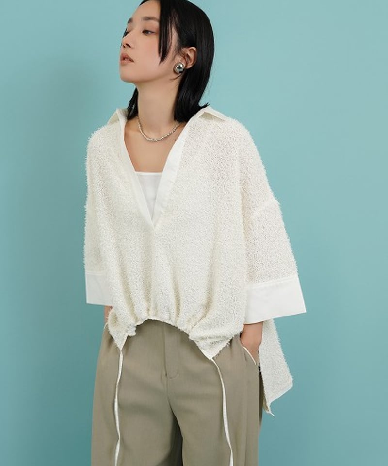 CYAN tokyo シアントーキョー 25春夏ご予約】 パイルフリンジ CYAN tokyo シアントーキョー 25春夏ご予約】 パイルフリンジ