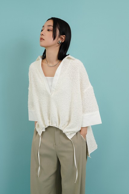 CYAN tokyo シアントーキョー 25春夏ご予約】 パイルフリンジ CYAN tokyo シアントーキョー 25春夏ご予約】 パイルフリンジ