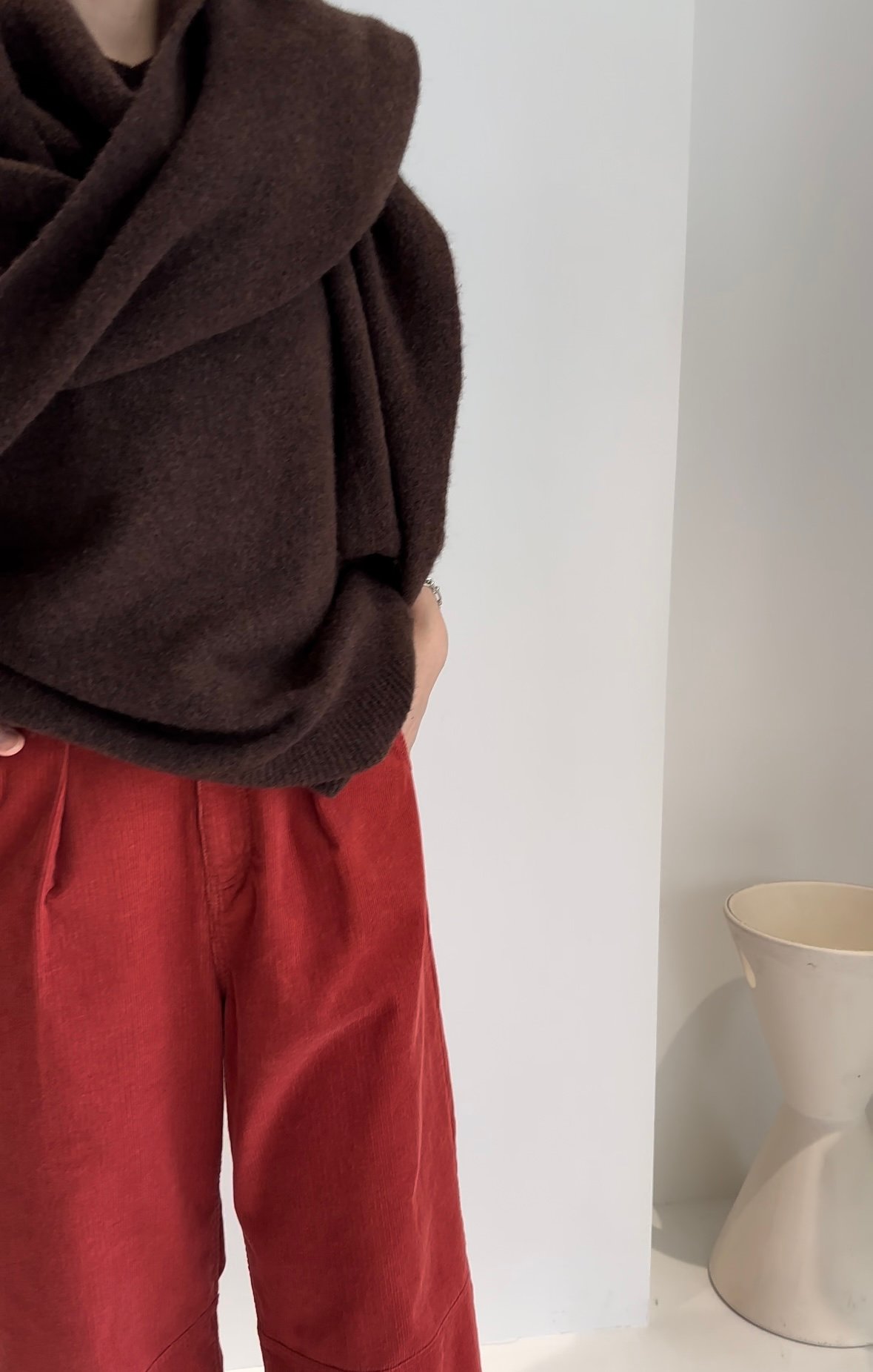 YENN イエン 24aw 秋冬ご予約】 ALPACA MIX SCARF Y - 小物