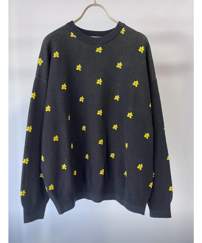 MARGAUX マルゴー 24秋冬ご予約】 WIQ SMALL FLORAL KNIT 