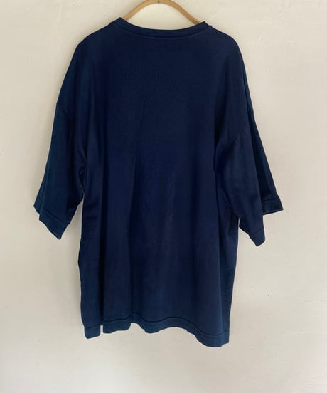 オリジナルTシャツ　濃藍染
