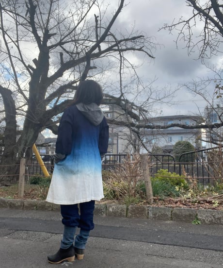 オノラチュニック 白のこしグラデ