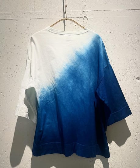 オリジナルTシャツ・アシメトリーグラデ