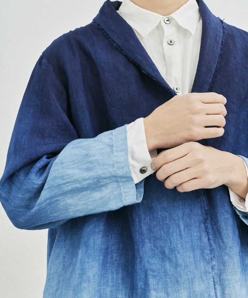 リネン・ガウンジャケット | 萌蘖/hougetsu