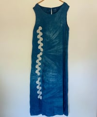 New! リネンノースリーブワンピース
