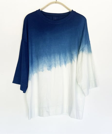 オリジナルTシャツ・アシメトリーグラデ
