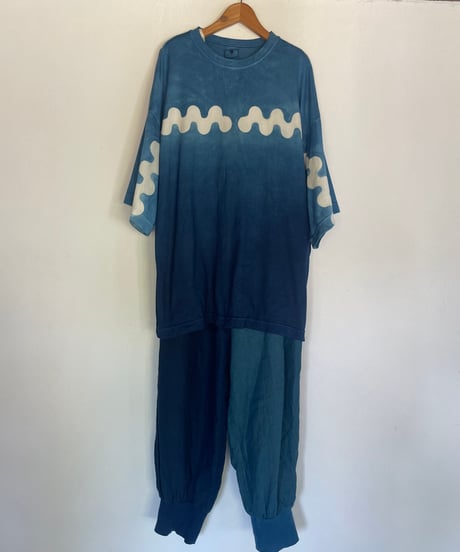 オリジナルTシャツ　板締めグラデ