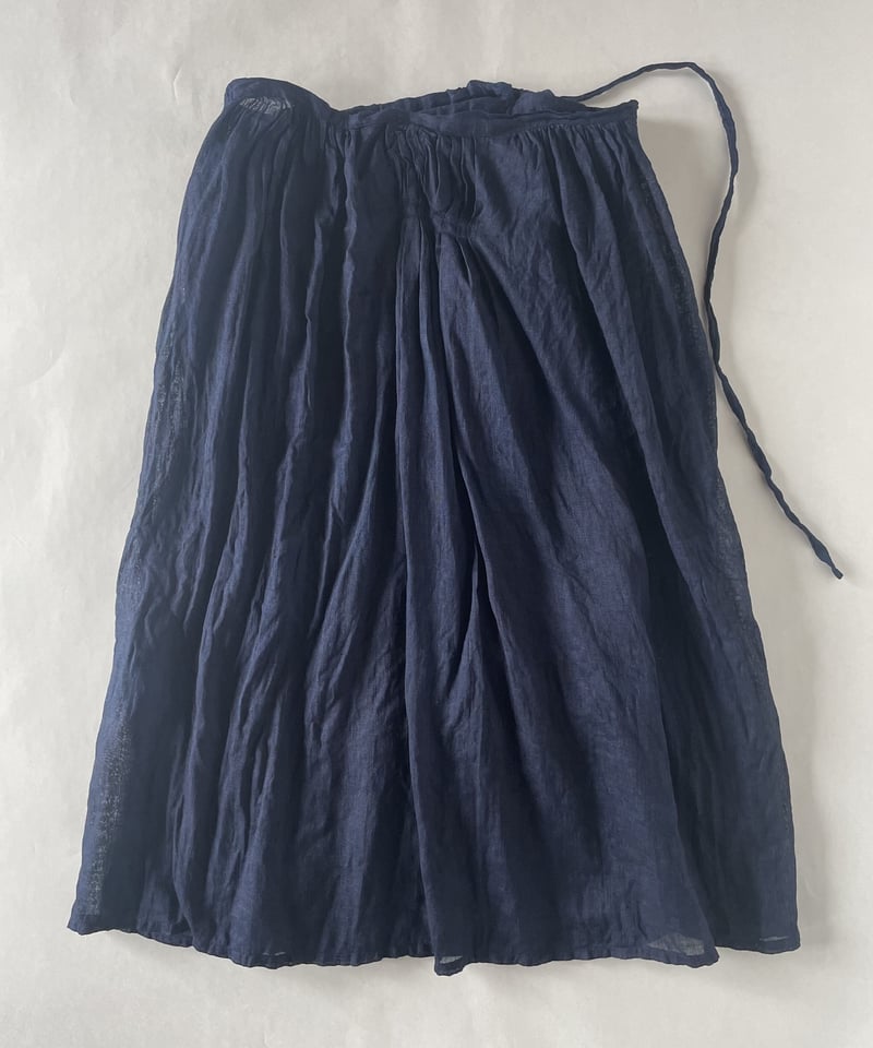 リネンガーゼ巻きスカート　hougetsu72cm