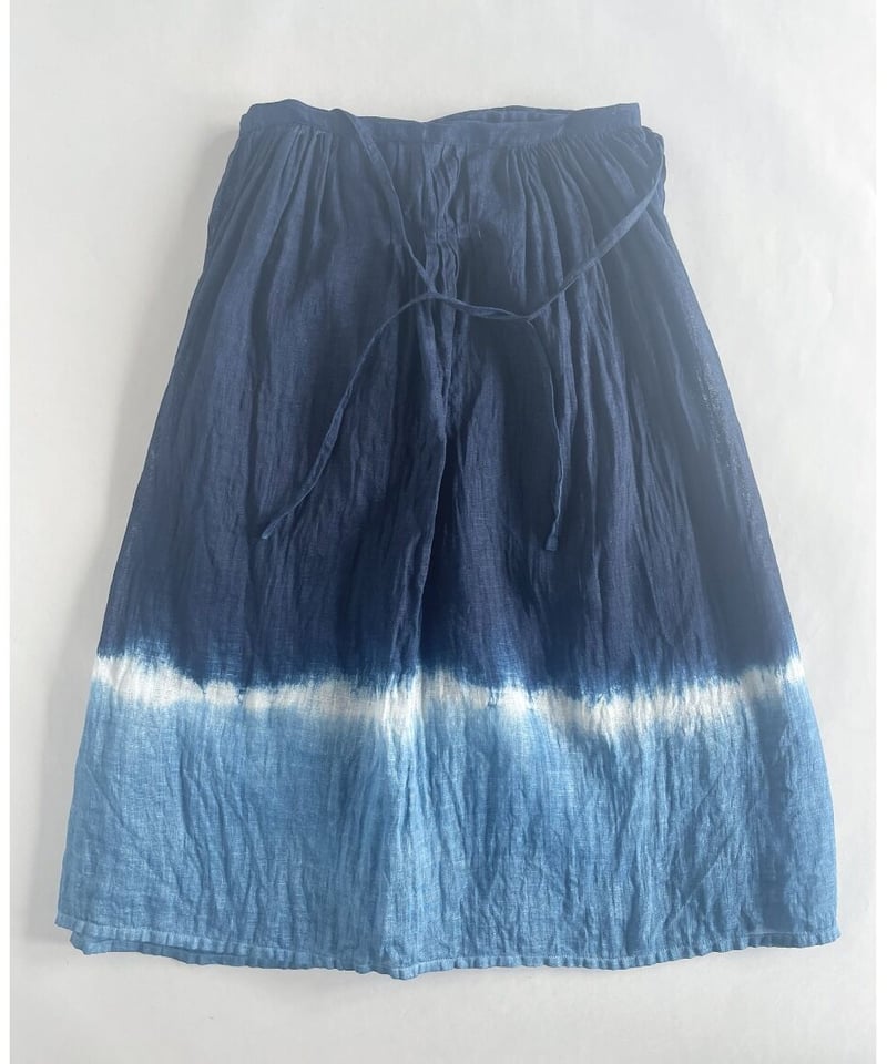 リネンガーゼ巻きスカート　hougetsu72cm