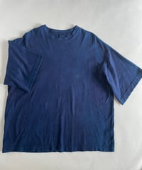 オリジナルTシャツ　濃藍染