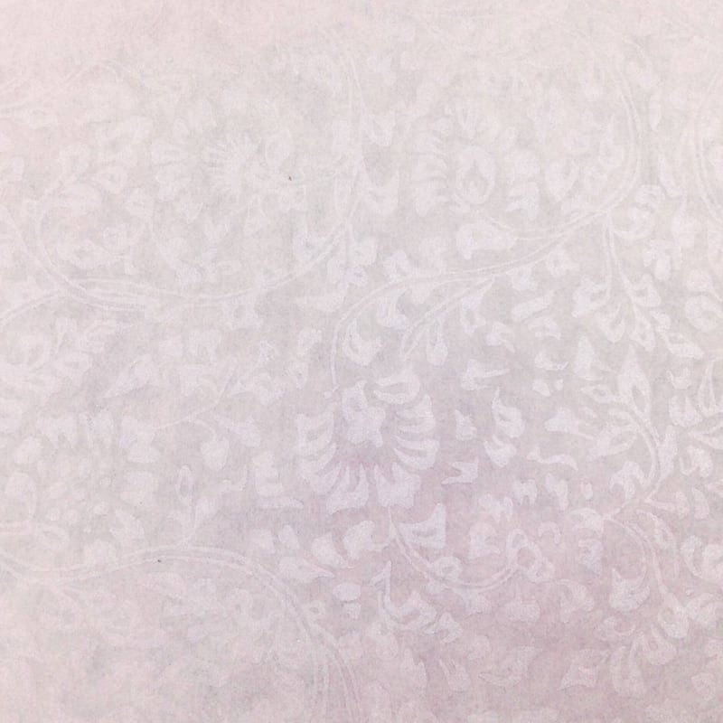 全懐紙 麻紙 2色ぼかしからかみ紋様色パールどり 1枚売り | かな料紙