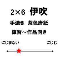2尺×6尺　伊吹（茶）